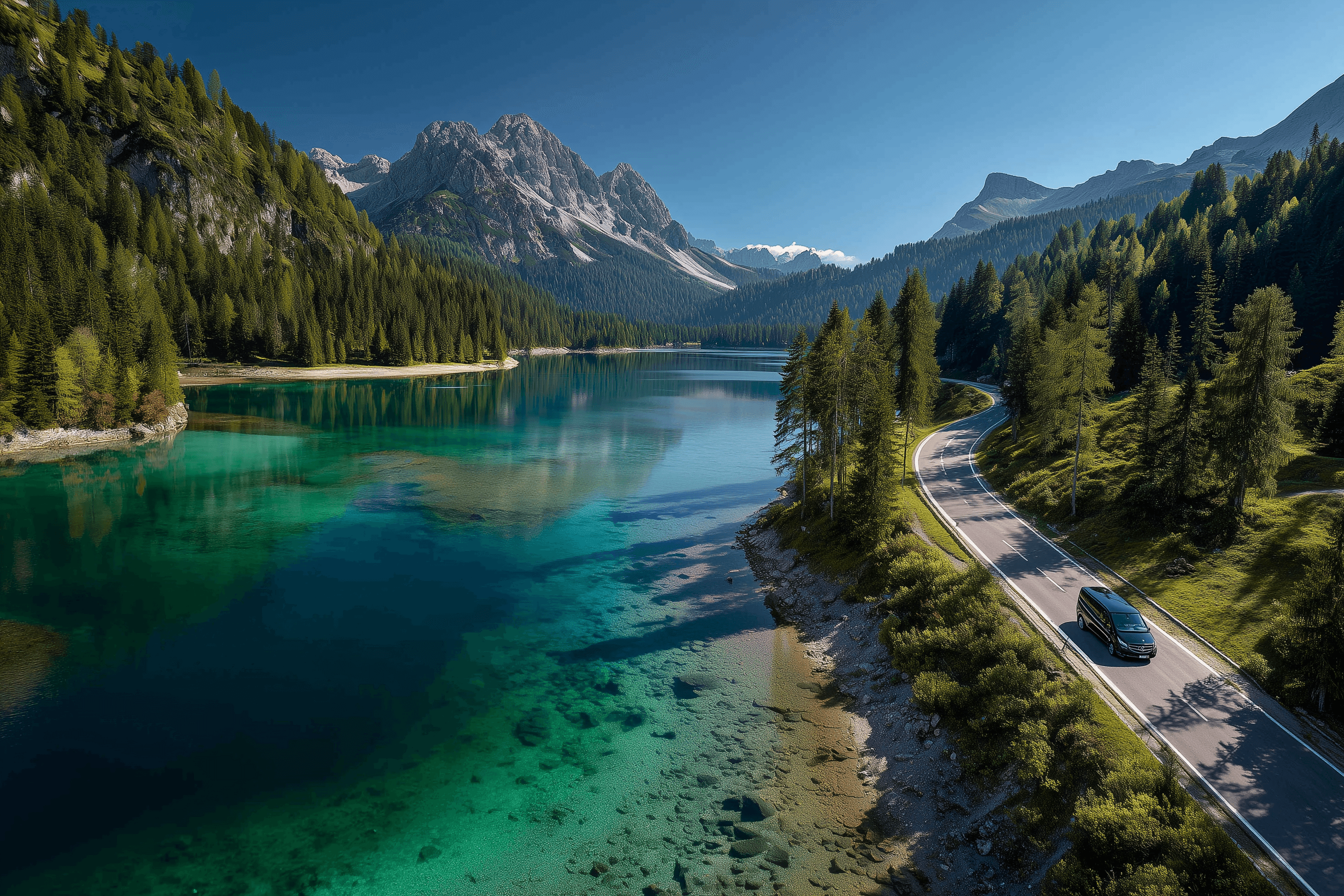 Beautiful Italian scenic destination